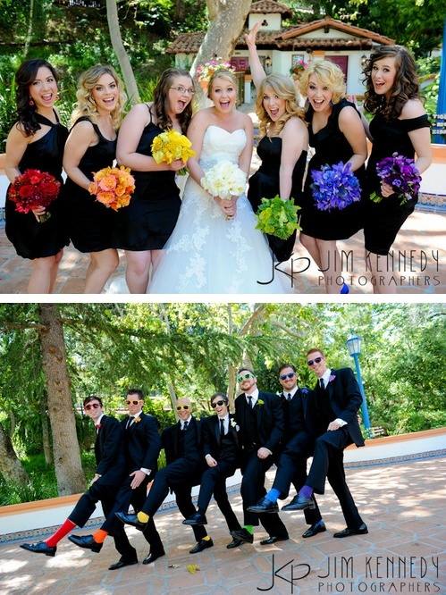 Colorful POP for Maximum Happiness: Spotlight on Bridesmaid and Groomsman Fashion!にて紹介している画像