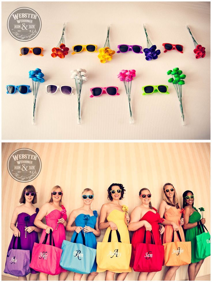 Colorful POP for Maximum Happiness: Spotlight on Bridesmaid and Groomsman Fashion!にて紹介している画像