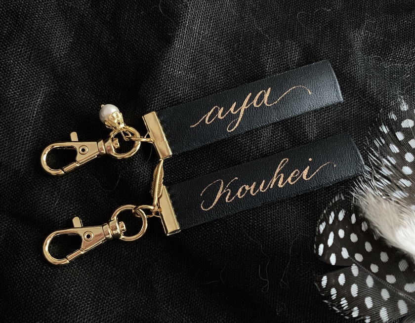 Stylish Designs of "Leather Place Cards" That Can Be Used as Baggage Tags!にて紹介している画像