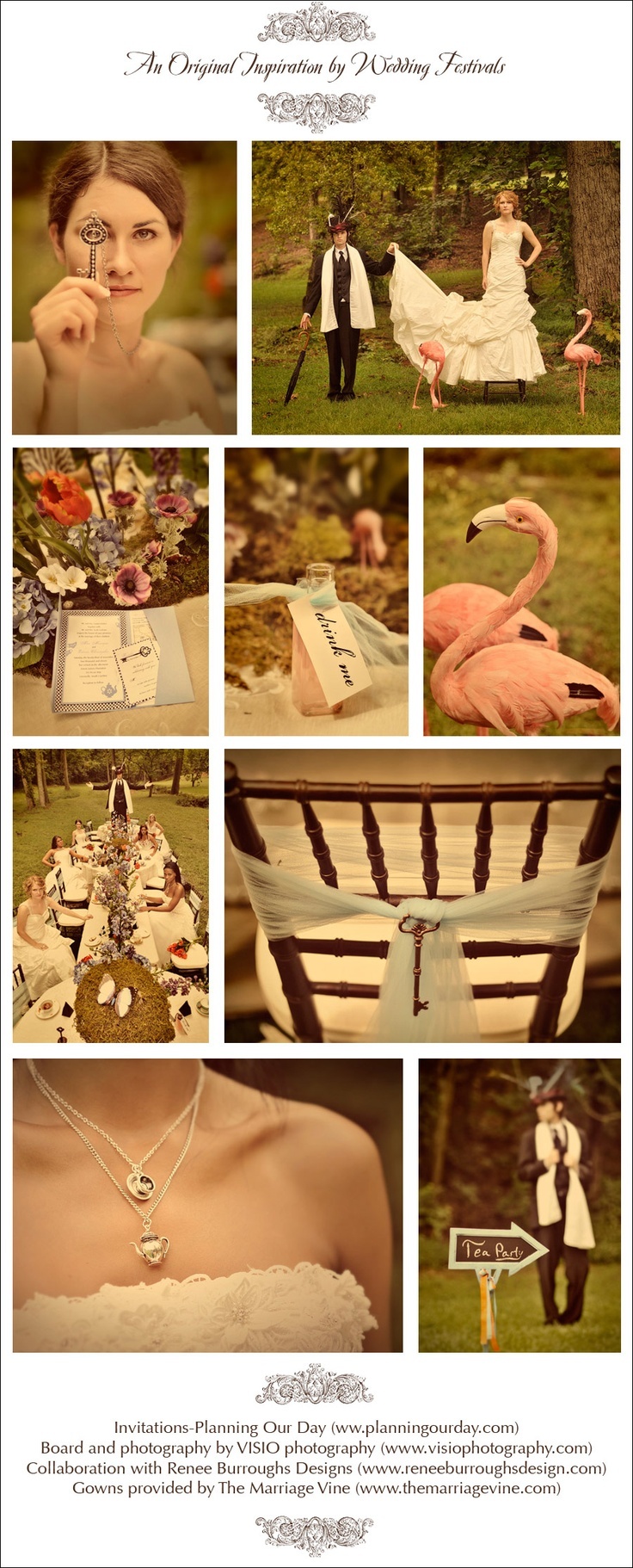 Alice in Wonderland Wedding Party ♡にて紹介している画像