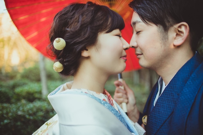 【完全保存版100ショット公開！】和装前撮りで真似したい可愛いポーズ総まとめ＊にて紹介している画像