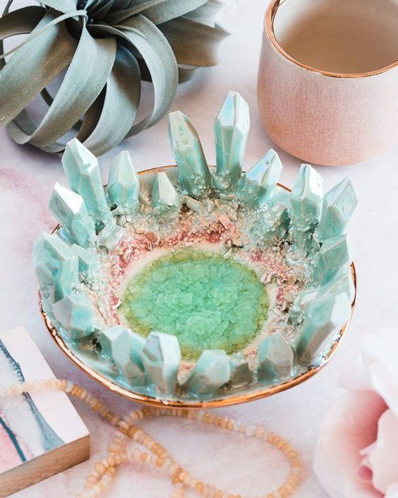 손끝에 파워스톤♡ 최근 늘어나고 있는 [광석 네일] 카테고리 4가지＊にて紹介している画像