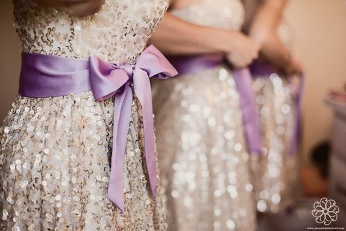 パープルが可愛い♡ブライズメイドのドレスをあつめました。にて紹介している画像