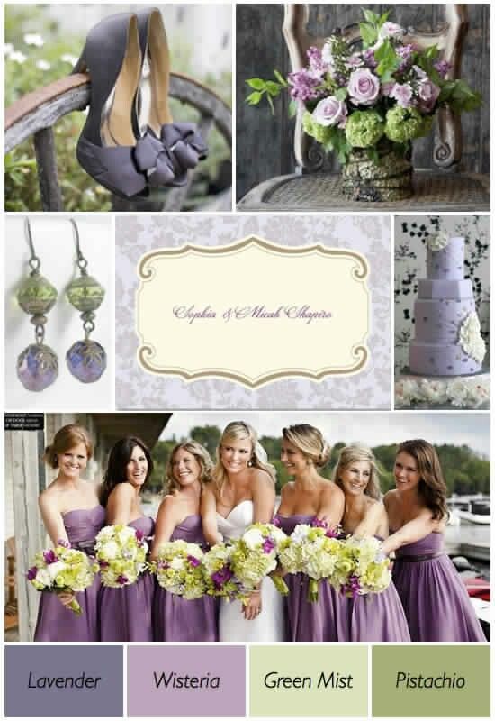 パープルが可愛い♡ブライズメイドのドレスをあつめました。にて紹介している画像