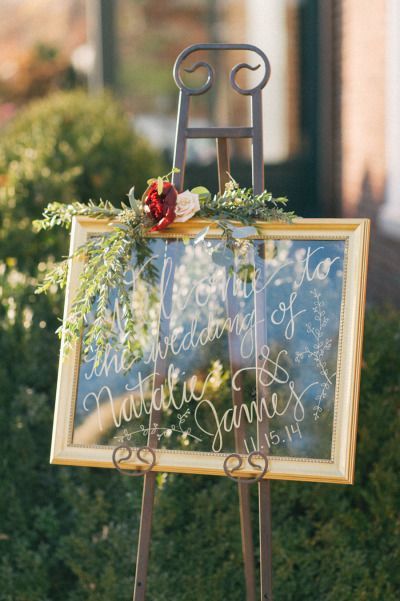 Chic and Handmade: A Collection of Stylish Welcome Board Design Ideas Inspired by International Trends♡にて紹介している画像