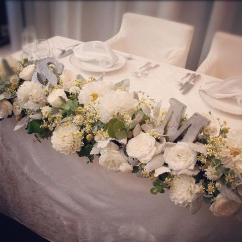 Feel Special! Adorably Decorating the Main Table "Takasago" for the Two Star guests♡にて紹介している画像