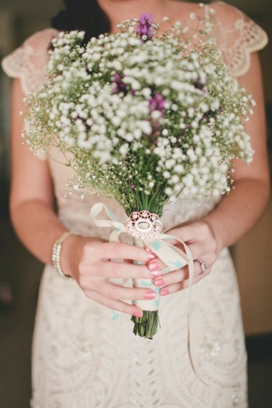 究極の愛されフラワー＊ふわふわ可愛いカスミ草がテーマのウェディング♡にて紹介している画像