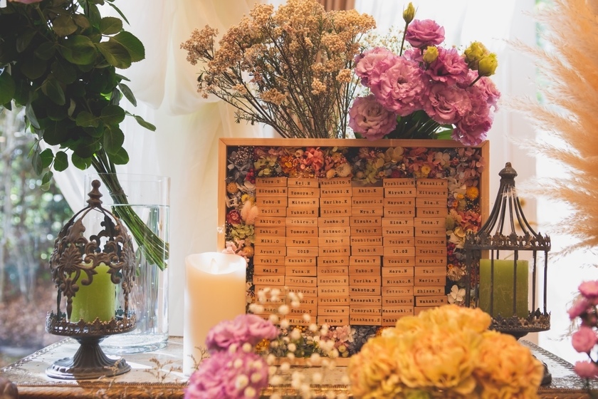 珍しいデザインだけ厳選♡ゲストと作りあげるタイプの〔結婚証明書〕アイデア⑨選にて紹介している画像