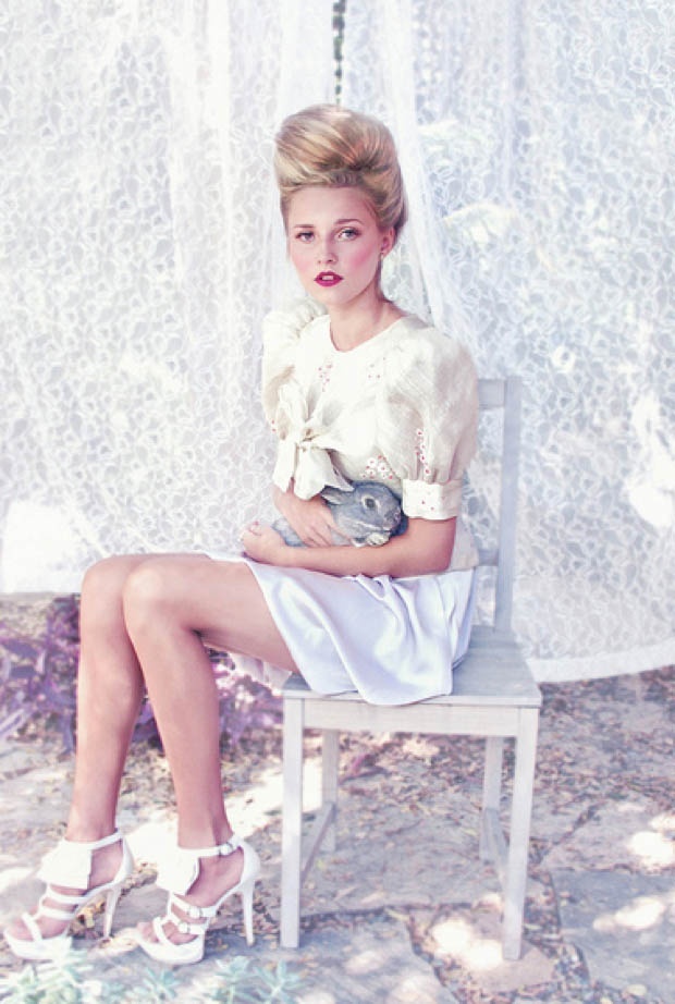 Dreamy Delights: Enchanted by the Fluffy, Romantic Blue Lovey-Dress♡にて紹介している画像