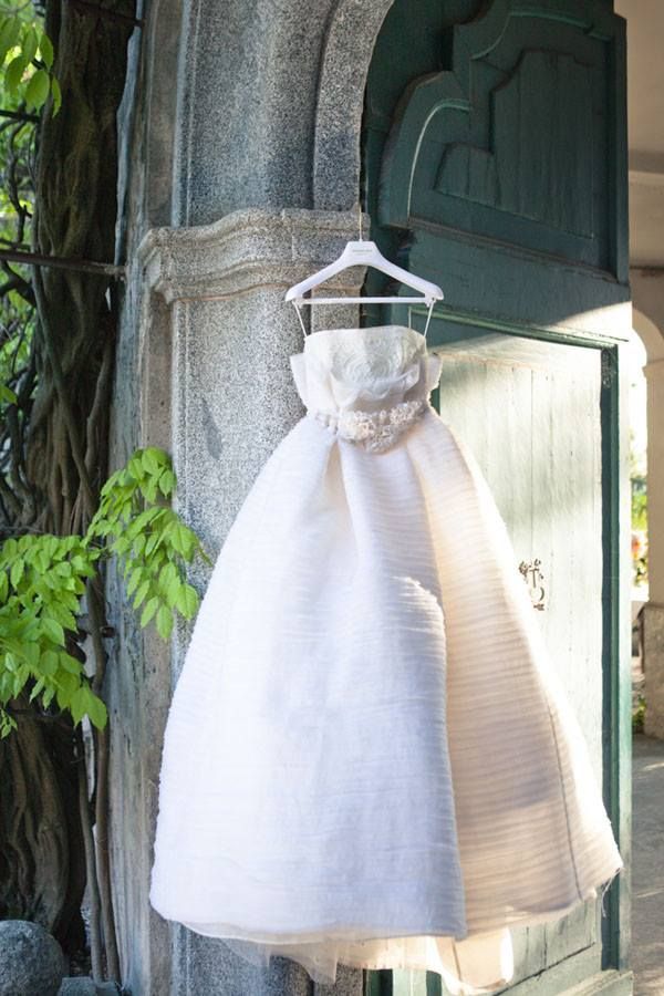 ボリュームたっぷり立体感♡イタリア最高級ブランドAntonio Rivaのドレスに感動♡にて紹介している画像