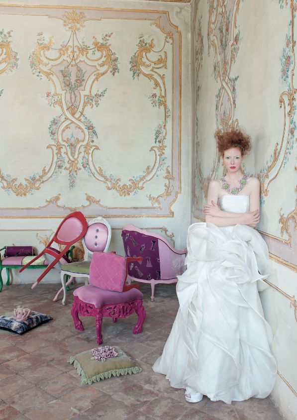 ボリュームたっぷり立体感♡イタリア最高級ブランドAntonio Rivaのドレスに感動♡にて紹介している画像