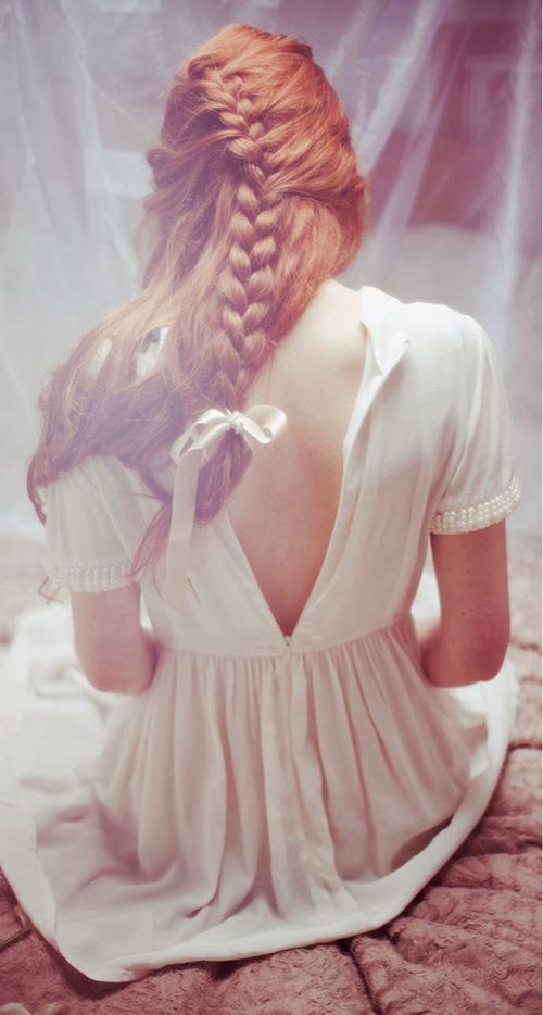 Cute Braided Ribbon Hairstyles with an Antique Touch ♡ Special Featureにて紹介している画像