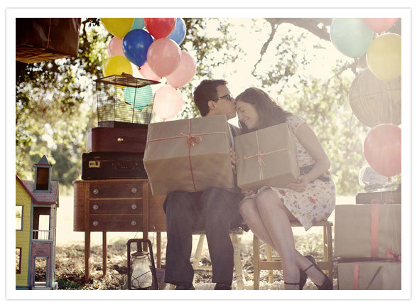 Let's Go on an Adventure! A Cute Wedding Inspired by Carl Fredricksen ♡にて紹介している画像