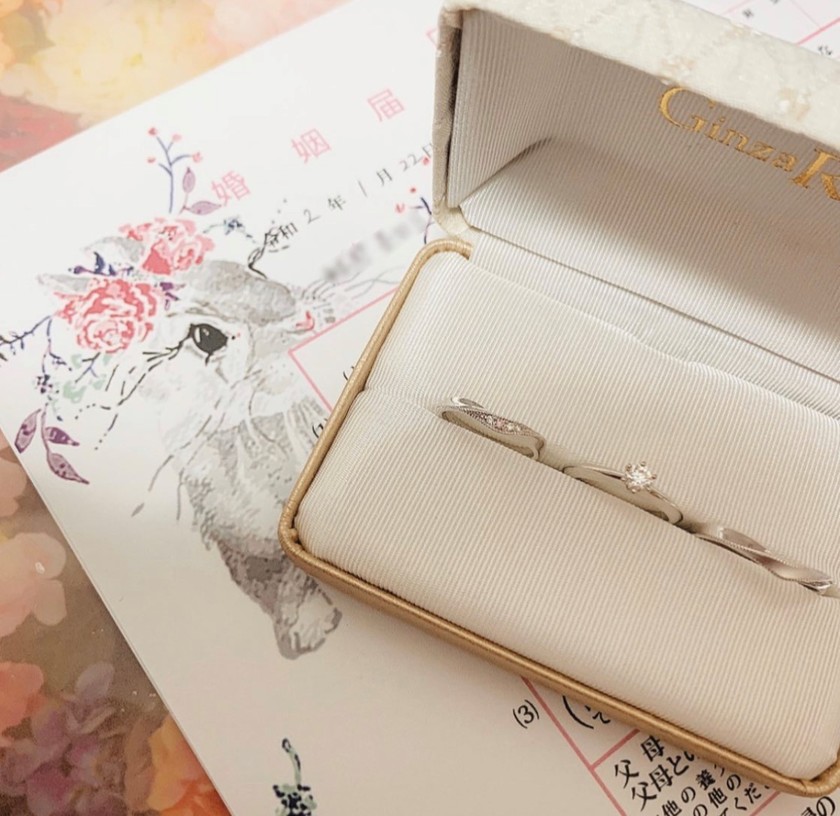 Meaningful Messages to Engrave on Your Wedding Rings: A Collection of Beautiful Expressions of Deep Love for Couples ♡にて紹介している画像