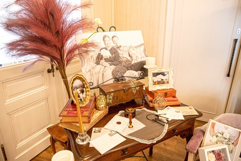 何を飾ったかじっくり見たい！卒花さんのウェルカムスペース実例を詳しく紹介します♡にて紹介している画像