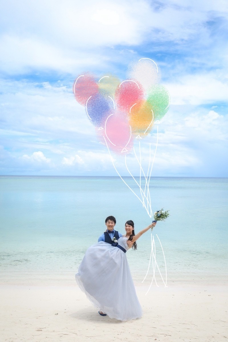 "Draw Balloons in Your Own Way with the App! Playing with Hand-Drawn Balloon Editing Ideas*"にて紹介している画像