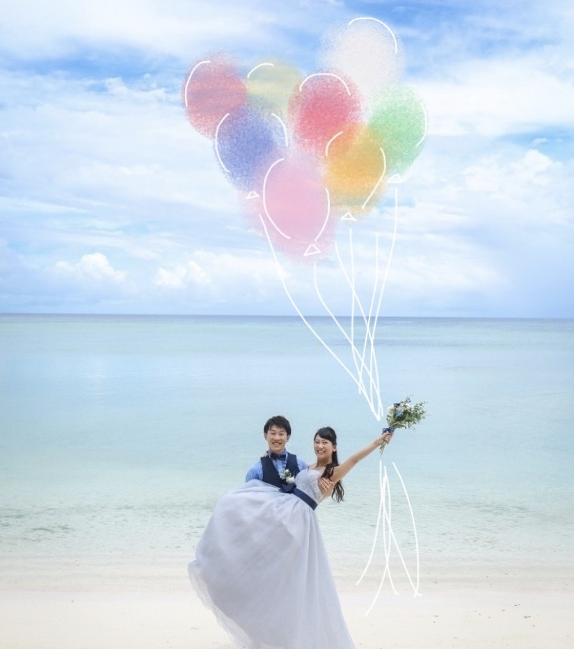 "Draw Balloons in Your Own Way with the App! Playing with Hand-Drawn Balloon Editing Ideas*"にて紹介している画像