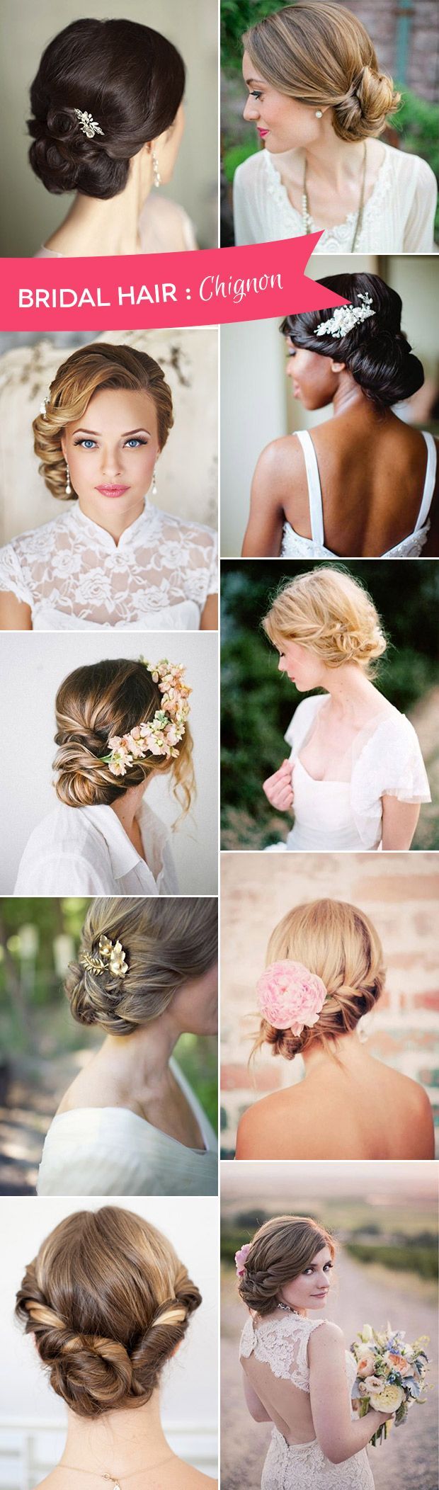 Elegant Updos: Gathering Adult Cute Images with Chignons♡にて紹介している画像