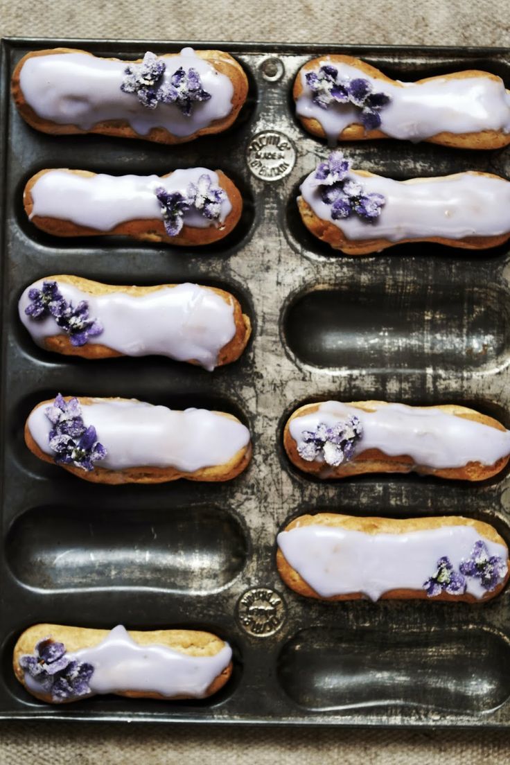 "Little Happiness" - Treats Inspired by the Language of Flowers: Charming and Delightful Violet-Themed Delicacies for Your Hospitality ♡にて紹介している画像