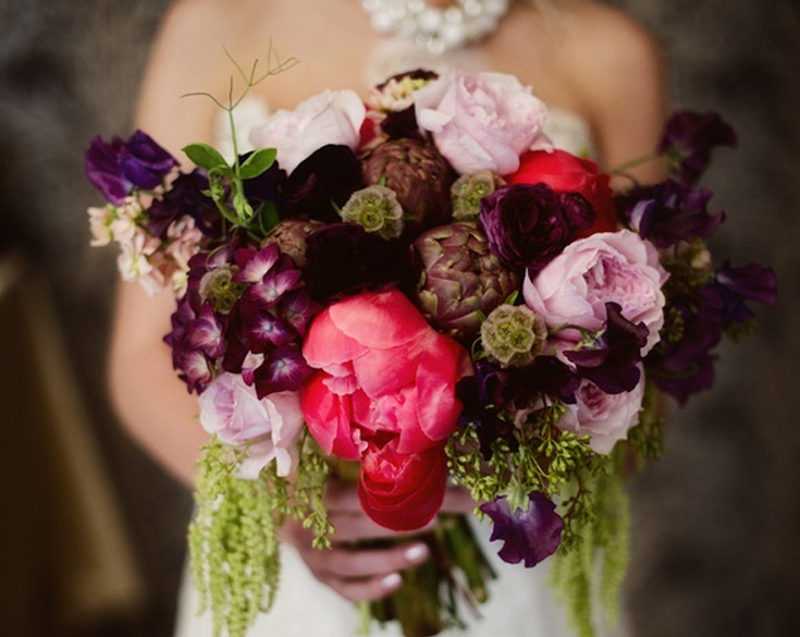 パープルがドラマチック♡パープルのお花を使ったアイデアです♡にて紹介している画像