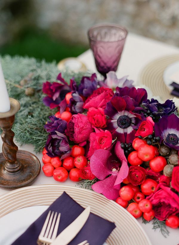 パープルがドラマチック♡パープルのお花を使ったアイデアです♡にて紹介している画像
