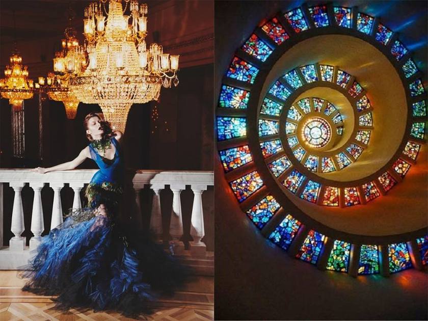 幻想的！ロシア人アートクリエイター・リリヤが贈る「ドレス×自然」の素敵な芸術♡にて紹介している画像