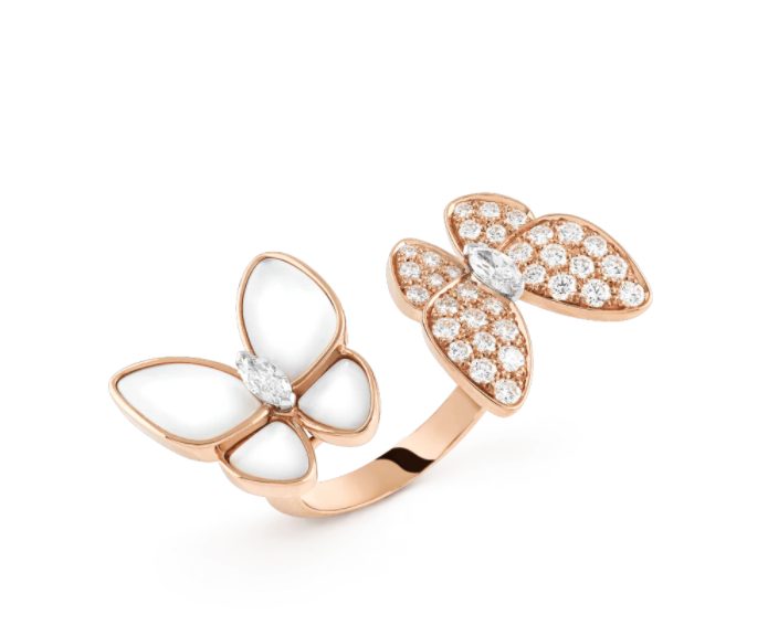 "Symbol of Joy: A Collection of Adorable 'Butterfly Design' Rings That Stand Out!"にて紹介している画像