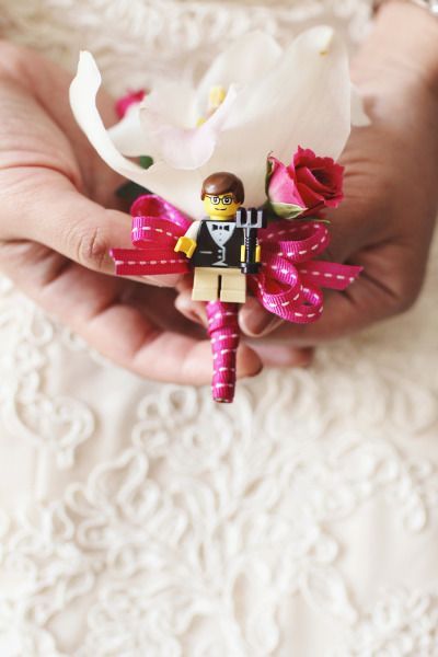 Cute LEGO-Themed Wedding: Like a Toy!にて紹介している画像