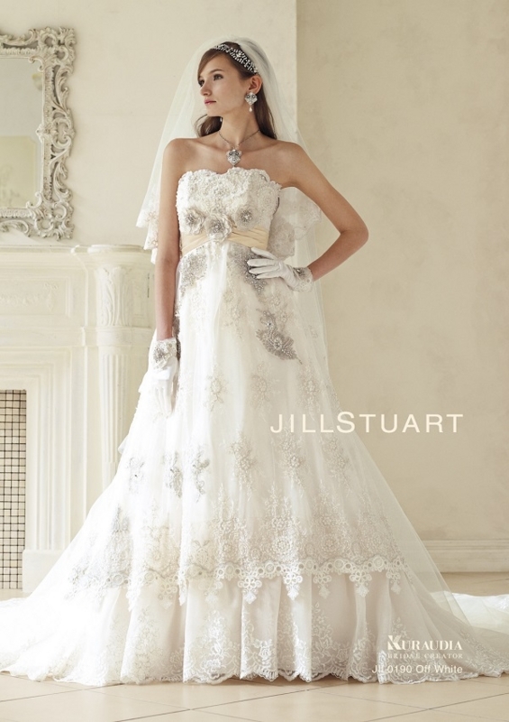 "Fall in Love with Marriage: JILL STUART's Latest Wedding Dress Collection 2015*"にて紹介している画像