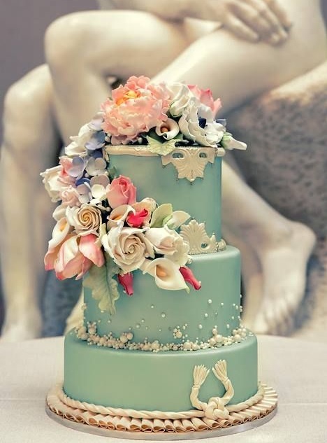 Artistry with Sugar! Luxurious and Artistic Weddings with Sugar Cakes ♡にて紹介している画像