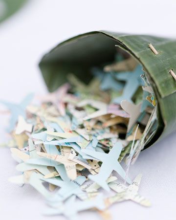 身近な素材で海外風おしゃれ＊『地球儀＆地図』を使ったウエディングアイデア♡にて紹介している画像