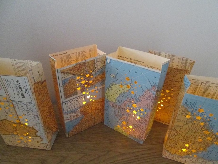 身近な素材で海外風おしゃれ＊『地球儀＆地図』を使ったウエディングアイデア♡にて紹介している画像