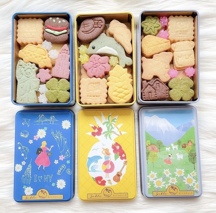 世界15ヶ国の風景やお花がモチーフ。永遠に眺めていられるくらい可愛いサブレ屋さん情報♡にて紹介している画像