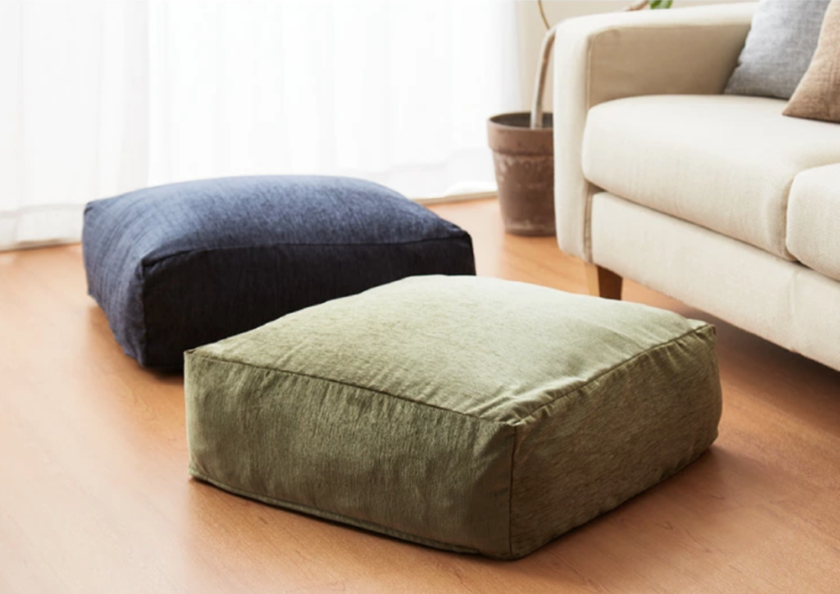 A Lifesaver for Homes with No Space to Store Futons: A Storage Cover that Transforms Comforters into Cushionsにて紹介している画像
