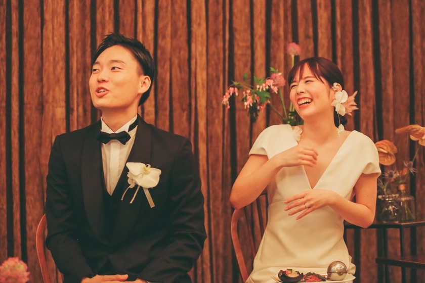 余興無しでも全く問題なし!卒花さんに学ぶ〔余興の代わりの演出・時間の使い方〕事例*にて紹介している画像