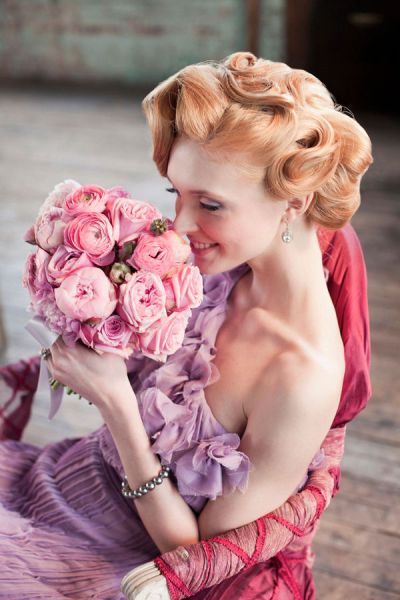 くるんっとかわいい♡ヴィンテージ感あふれるレトロヘアは『ピンカール』で作ります♩にて紹介している画像