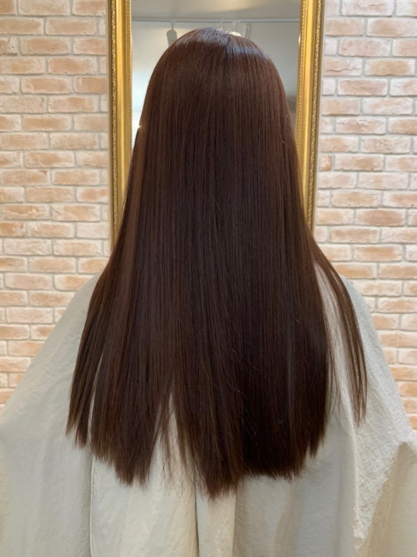 婚礼后，剪短长发进行义发捐赠的新娘经验分享【后半部分也有挑战】にて紹介している画像