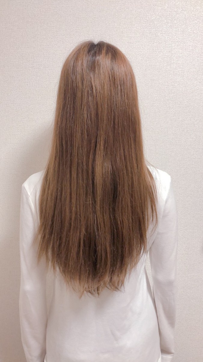 婚礼后，剪短长发进行义发捐赠的新娘经验分享【后半部分也有挑战】にて紹介している画像