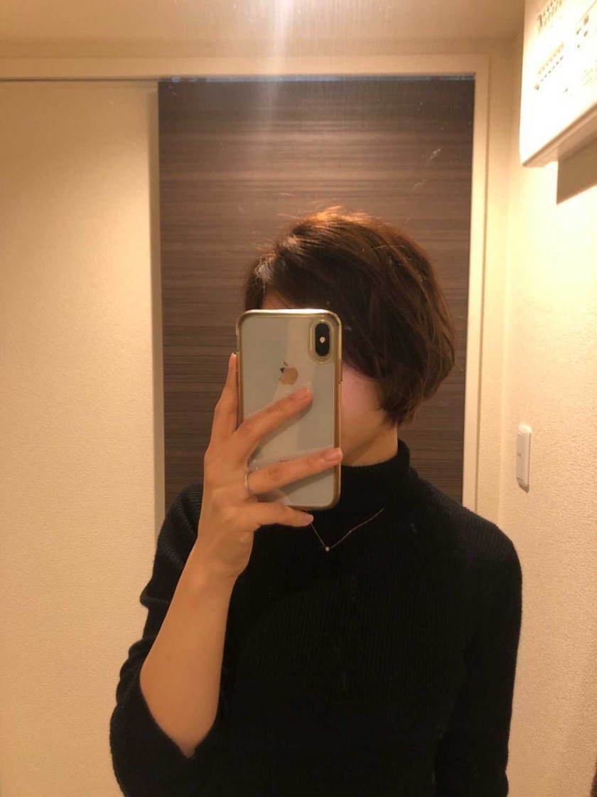 婚礼后，剪短长发进行义发捐赠的新娘经验分享【后半部分也有挑战】にて紹介している画像