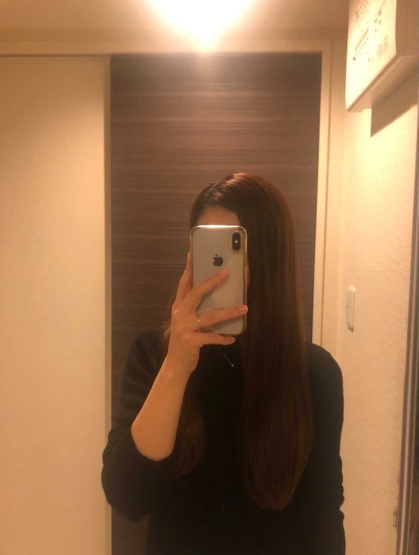 婚礼后，剪短长发进行义发捐赠的新娘经验分享【后半部分也有挑战】にて紹介している画像