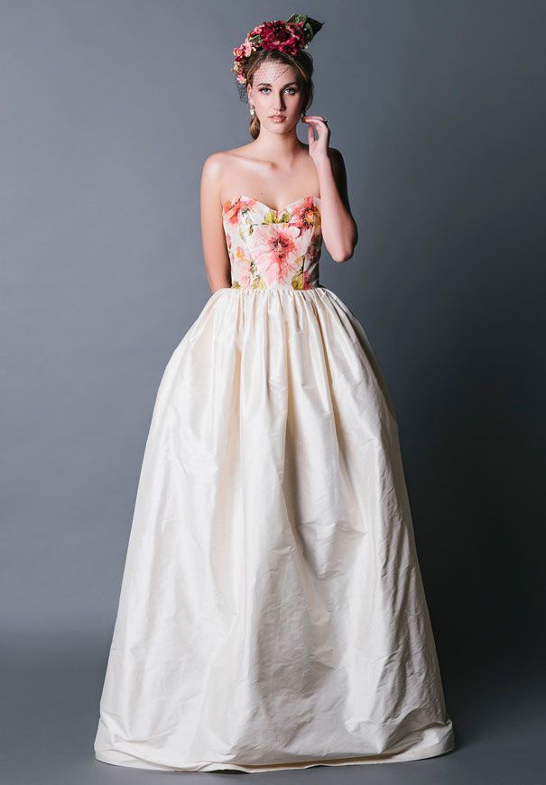 Exquisite Girly ♡ Adorably Cute Floral Print Wedding Dress ♡にて紹介している画像