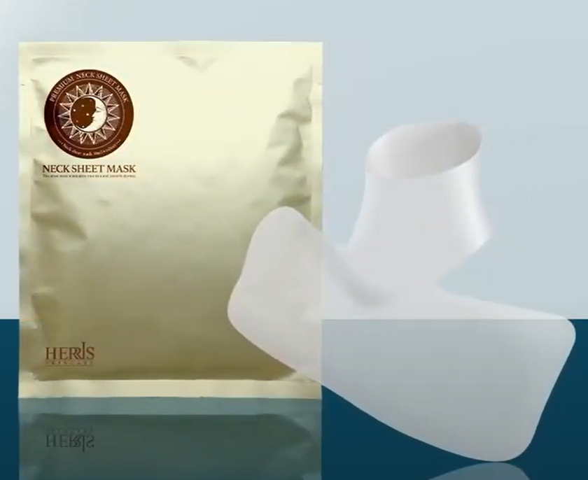 "Special Bride Beauty: Discover Sheet Masks Packed with Skincare Ingredients for Neck and Décolleté, Priced Under 1,000 Yen Each!"にて紹介している画像