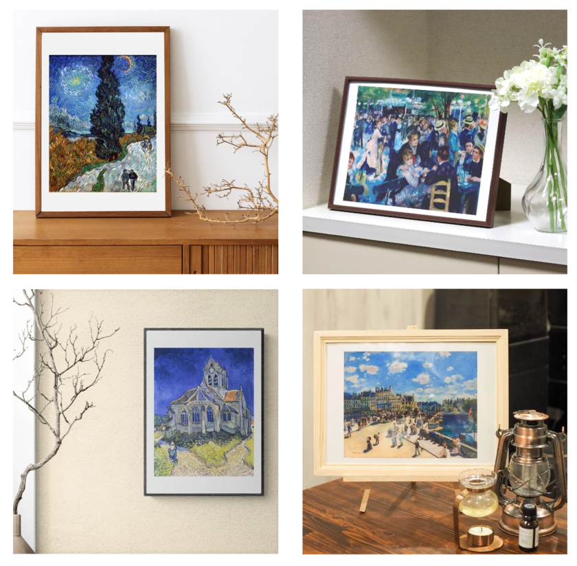 初回は無料で、フレームまで付いてきてお得すぎる!「名画のサブスク」って面白そうじゃないですか?にて紹介している画像