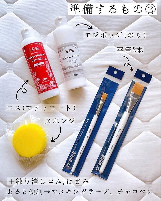 Transform into a bag like the ones sold in stores ♡ Original DIY method for the Muji staple jute bag using paper napkinsにて紹介している画像