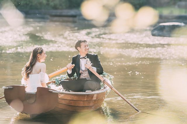 It looks like a scene from a movie! The amazing performance of the "boat entrance" at Tsurumi no Mori Geihinkan in Osaka ♡にて紹介している画像