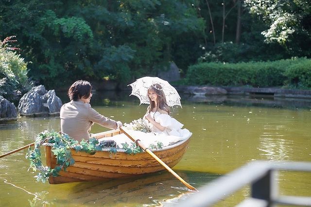 It looks like a scene from a movie! The amazing performance of the "boat entrance" at Tsurumi no Mori Geihinkan in Osaka ♡にて紹介している画像