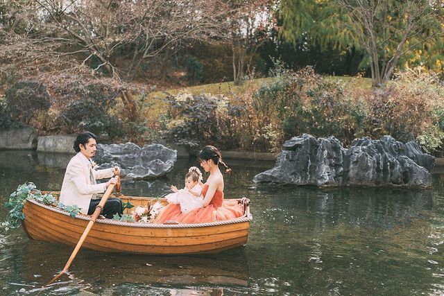 It looks like a scene from a movie! The amazing performance of the "boat entrance" at Tsurumi no Mori Geihinkan in Osaka ♡にて紹介している画像
