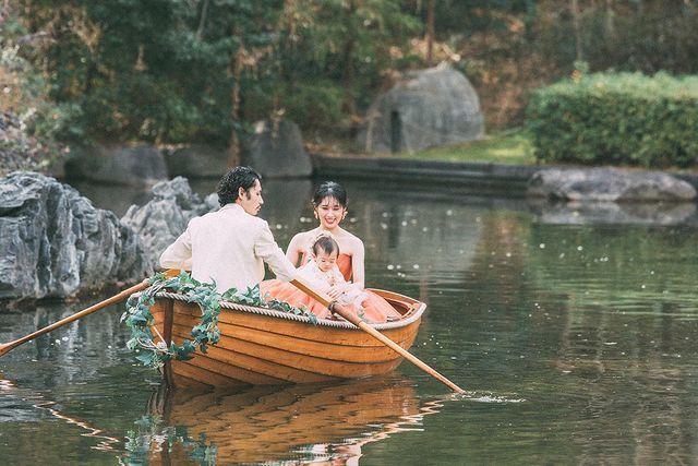 It looks like a scene from a movie! The amazing performance of the "boat entrance" at Tsurumi no Mori Geihinkan in Osaka ♡にて紹介している画像