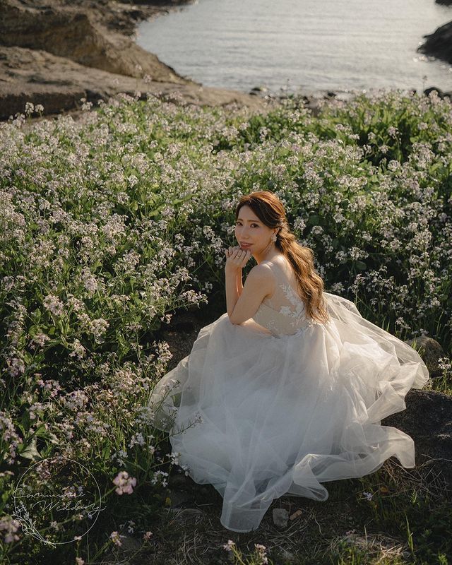 I feel like love and emotions can be captured in photos ♡ "Commune Wedding" allows you to photograph two people in their natural state.にて紹介している画像