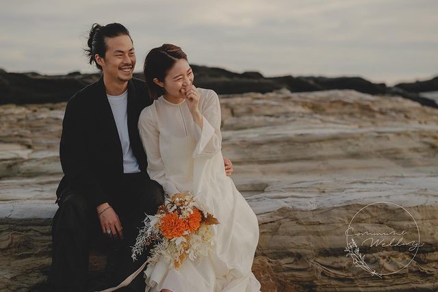 I feel like love and emotions can be captured in photos ♡ "Commune Wedding" allows you to photograph two people in their natural state.にて紹介している画像
